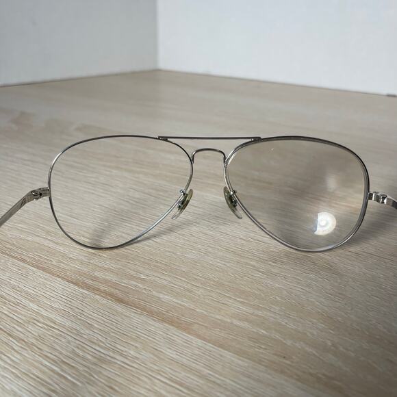 Ray-Ban RB6489 2501 Sunglasses Aviator Frames Only Silver 58-14-140 - Picture 5 of 8